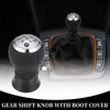 Toyota Yaris (2005-2010) Silver Tone 5 Speed Manual Gear Shift Knob