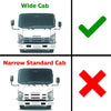 Windshield Rubber Moulding Front Upper Wide Fits Isuzu ELF NPR NQR Truck 2007-16