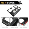 Ford Maverick Carbon Fiber Gear Shift Frame Panel Cover Trim (22-24)