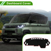 Mitsubishi Delica B34A B35A B37A B38A Dashboard Cover Black Red Flannel (1986-1994)