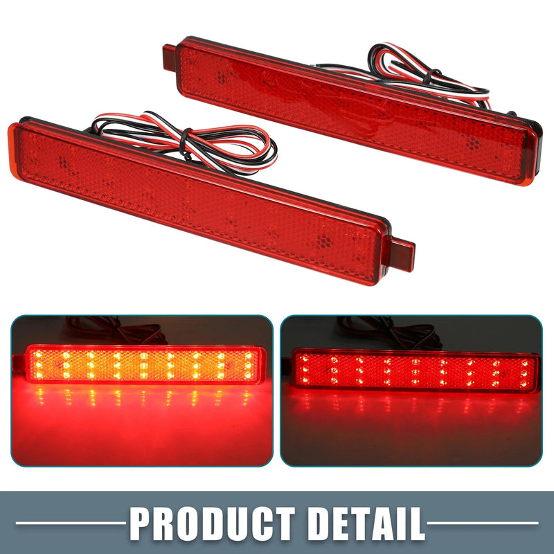 GMC Acadia Rear Bumper Reflector LED Brake Tail Light (2007 - 2012)