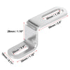 Motorcycle Bracket / 20mm 30mm 0.8in 1.18in / Z Shape Mounting Clamp