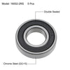 Make Model Ball Bearings Z2 15x32x8mm Double Sealed Chrome Steel 5pcs