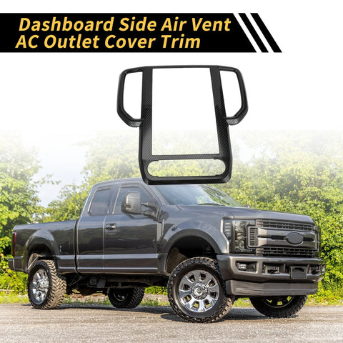Ford Ranger Carbon Fiber Dashboard Air Vent Trim (2023-2024)
