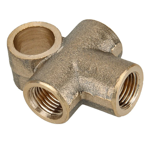 Metric Vehicles 5 x Brake Line Pipe Brass T 3-Way Female Thread Distributor