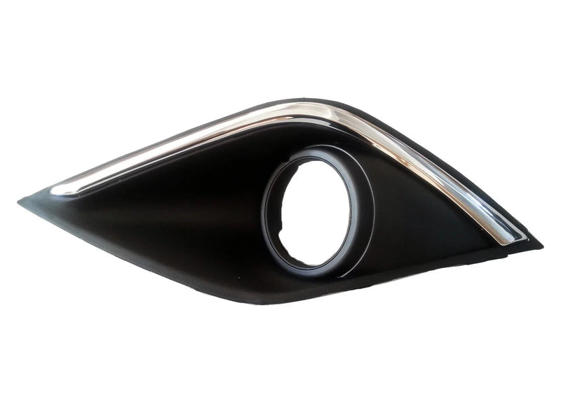M Series Left Front Bar Grille with Fog Light Mount & Chrome Trim