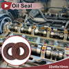 Make Model Oil Seal 22x45x10mm FKM Rubber Brown 2 x