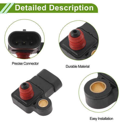 CHEVROLET Aveo 5 Manifold Absolute Pressure MAP Sensor (2007-2008)