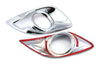Mitsubishi Mirage Hatchback Chrome Fog Light Covers (2012-2015)