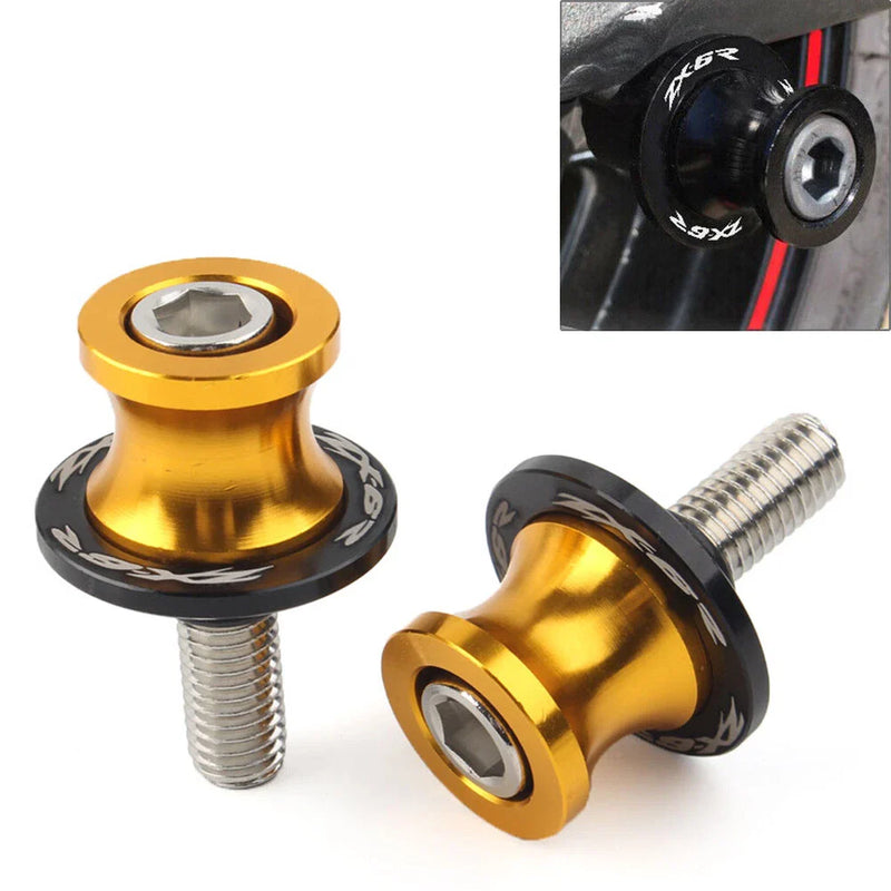 KAWASAKI ZX6R 8MM Swingarm Spools Slider Screws (2012-2021)