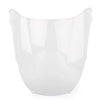 Kawasaki ZX6R 1998-1999 White Windproof Screen Front Windshield