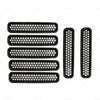 Jeep Wrangler TJ Front Mesh Grille Inserts (1997-2006)