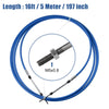 Yamaha Blue Remote Control Box Cable / 2 x 16ft 197 Inch / Marine Type Shift