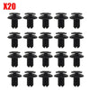 Mercedes Sprinter & Vito Wheel Arch Lining Trim & Rear Door 20PC 8mm Clips