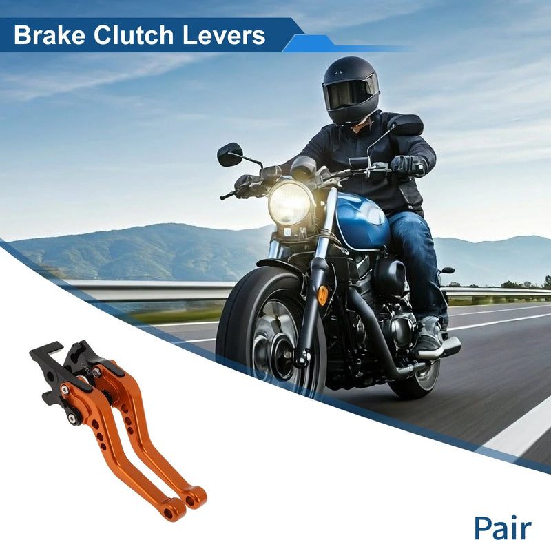 YAMAHA YZF-R25 1 Pair Short Brake Clutch Levers (2014–2025)