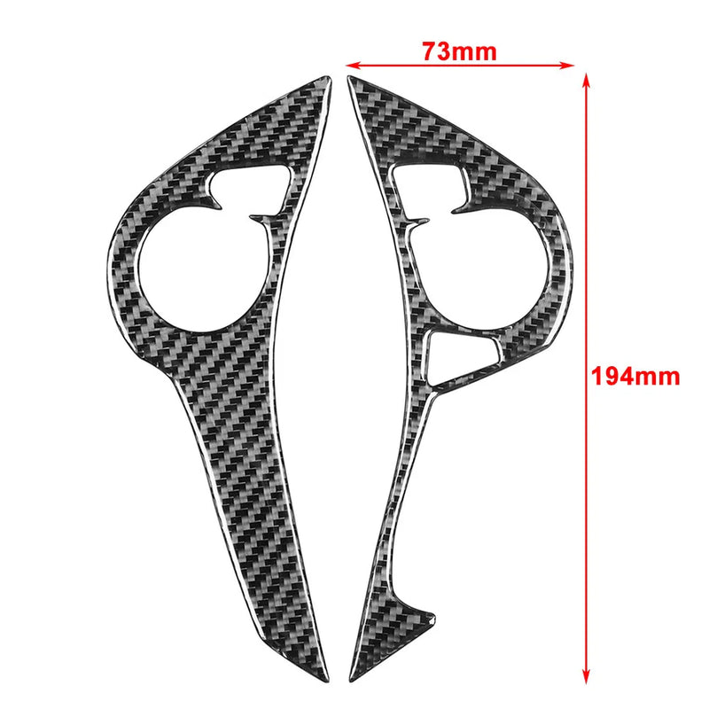 Honda Accord Carbon Fiber Inner Steering Wheel Button Cover (2013-2017)
