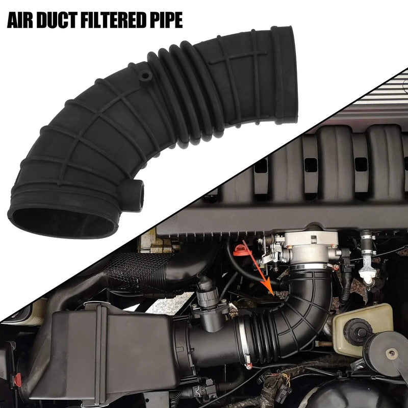 BMW 525i Air Duct Filtered Pipe Air Intake Hose Tube (1989-1990)