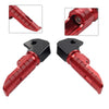 Honda Forza 750 Red Rear Footrests Passenger Pegs (2021-2023)