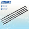 Honda Civic Sedan 4 Pcs Window Seal Weatherstrip Trim (2016-2019)