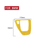 BMW 3 Series E90 E92 E93 Yellow Leather Gear Shift Panel Trim (2005-2012)