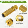 Motorcycle FootPegs 4.6" Rear Footrest Aluminum Alloy Gold Tone 2 x