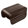 Brown Car Center Console Armrest Cushion Cover Pad Mat Universal