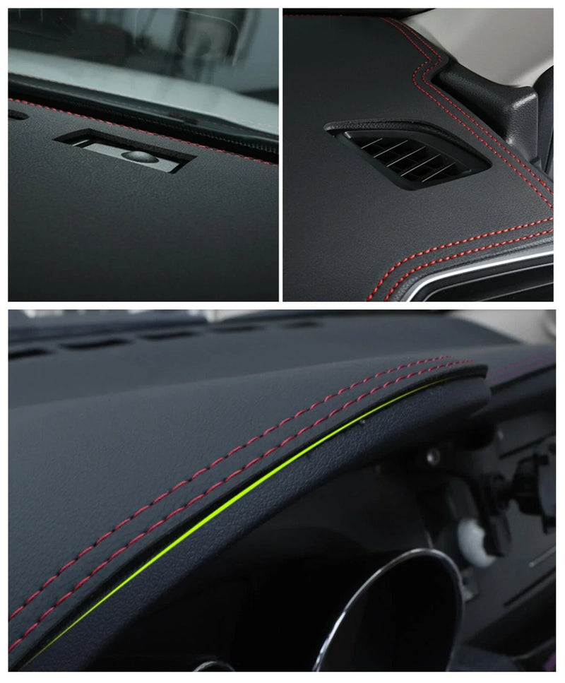 Challenger Leather Dash Mat Dashboard Cover Dashmat Interior Pad (2015–2023)