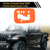 Jeep Wrangler JK JKU Center Console Gear Shift Frame Cover Trim (2011-2017)