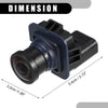 Ford F-150 2011-2014 (2 x Lens) Black Rear View Back Up Camera
