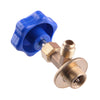 Car 1/4" SAE R-134a AC Brass Can Tap Dispensing Valve