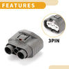 Toyota - 79 Characters Max 3 Pin Electronic Fan Motor Connector Plug
