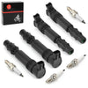 Honda CBR954RR 2002-2003 w / Iridium Spark Plug Ignition Coils