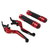 BMW S1000XR Folding Extendable Brake Clutch Lever Grip Set (15-21)