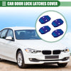 BMW 1 Series 2 Series ABS Blue 4 x Car Door Latch Lock Cover Protector