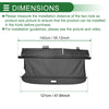 Ford Edge 2010-2014 Retractable Trunk Shield Cargo Cover