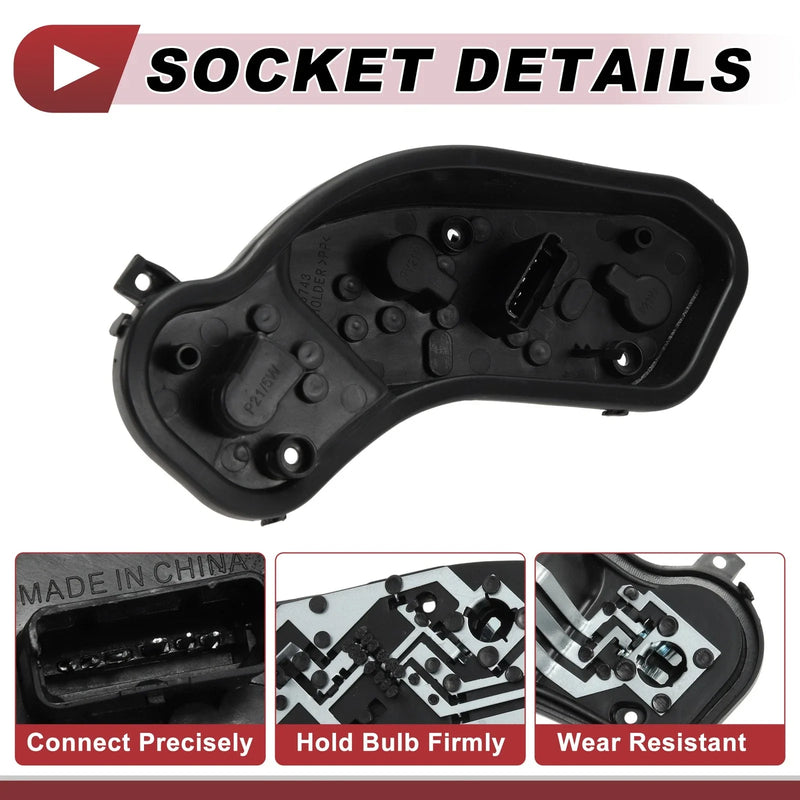 Nissan Versa Sedan Right Tail Light Bulb Socket (2013-2019)