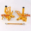 Kawasaki Ninja ZX10R (2011-2012) - Gold 2 x Items Rear Set Footpegs