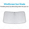 GWM Cannon (2021-2025) UV Protection 6 Layer WindScreen Sun Shade