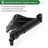 Hyundai Santa Fe Front Passenger Side Headlight Washer Nozzle (2013-2018)