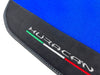 Lamborghini Huracan with Alcantara Leather Blue Floor Mats (2014-2023)
