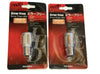 2 x LED Amber Light Globe Bulb 12V 21W Canbus