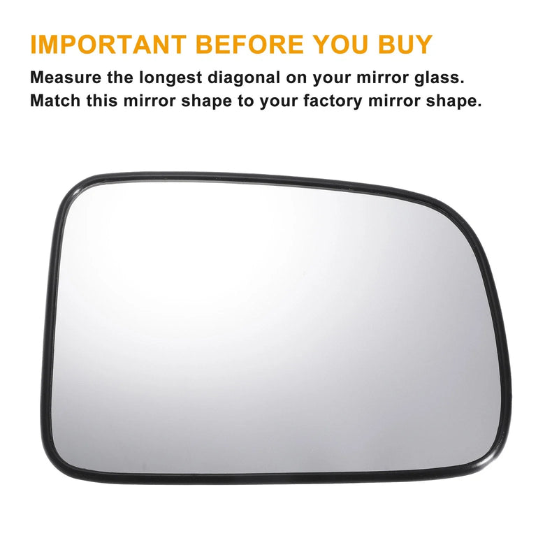 Honda CR-V (2007-2016) - Left & Right Pair White Heated Mirror Glass