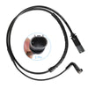 BMW X5 Plastic Black Gray Rear Brake Pad Sensor