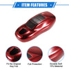 Porsche Macan (2014-2022) TPU Red 3 x Button Car Remote Key Fob Cover Case