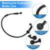 Motorcycle Hose / 50 cm / Brake Oil Nylon PU Stainless Steel Wire Braid
