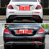 Benz W213 E350 E400 Rear Bumper Tow Hook Eye Cover Cap (2017–2020)
