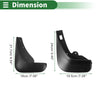 Ford Focus Hatchback Mud Flaps Splash Guards (2009-2011)