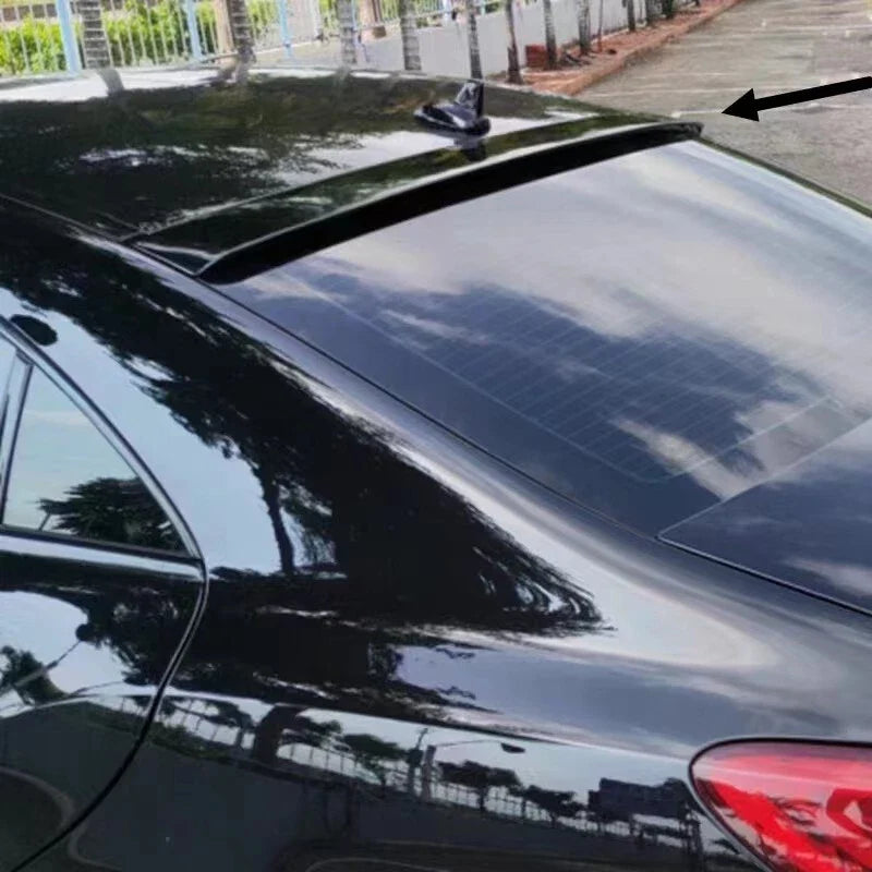 Mercedes-Benz CLS Class W218 2012-2017 Glossy Black Rear Roof Spoiler Wing