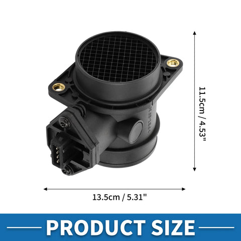 Jeep Dodge Chrysler MAF Mass Air Flow Sensor Assembly (2005-2010)