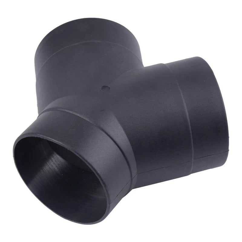 Car Trucks 75mm Y Style 3-Way Air Vent Ducting Pipe Connector